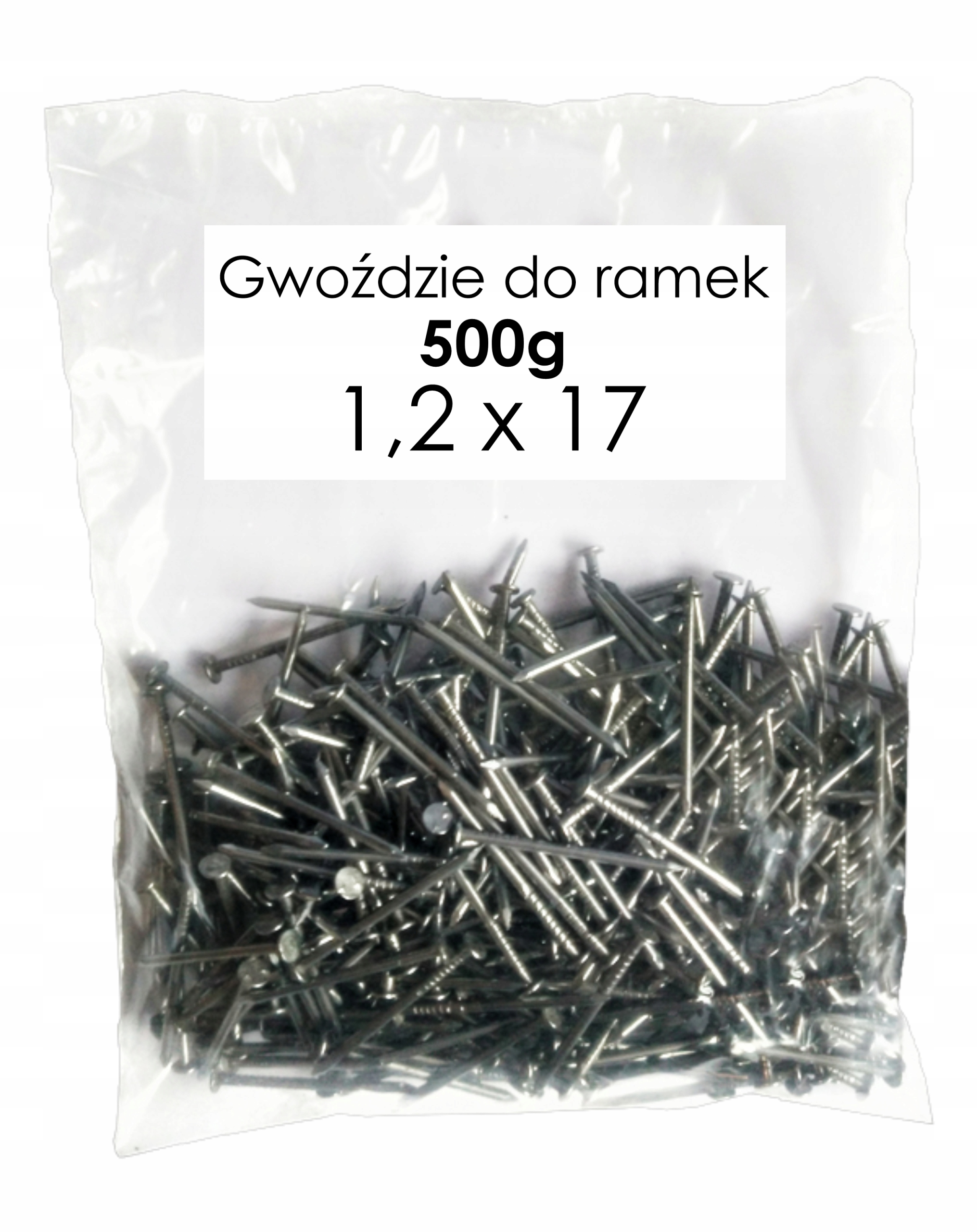 

Gwoździe do zbijania Ramek w ul 1,2x17 500g