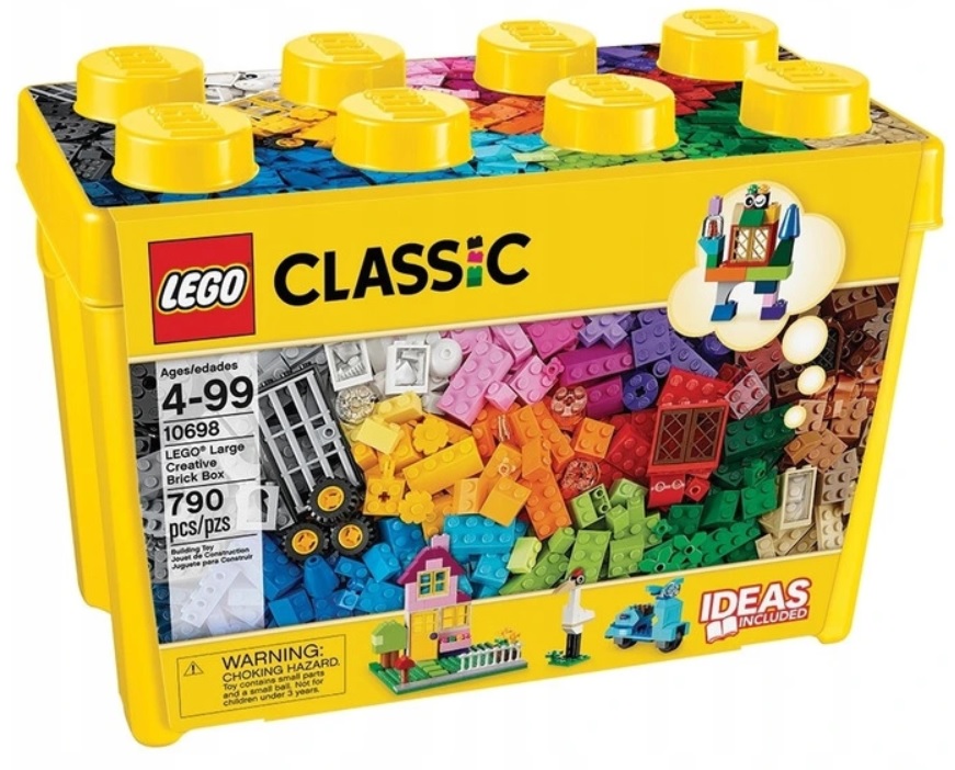 KREATYWNE KLOCKI LEGO CLASSIC 10698 DUŻE PUDEŁKO