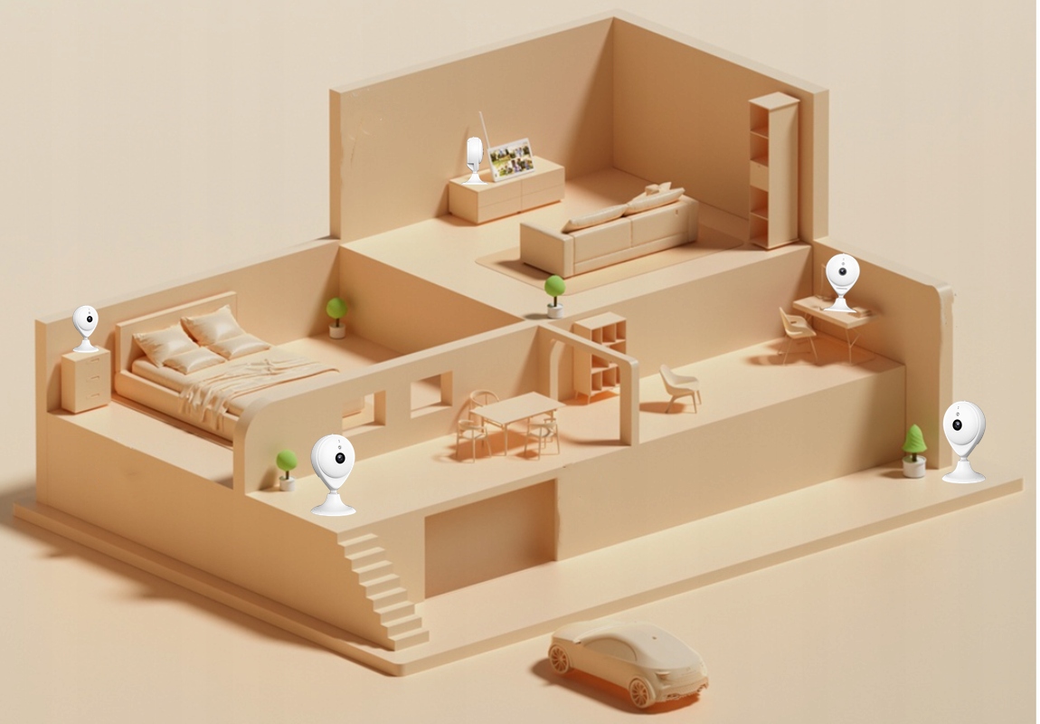 KAMERA ZEWNĘTRZNA IP WIFI 2K HD 8x ZOOM 4MP CCTV Kod producenta FNKM21522818