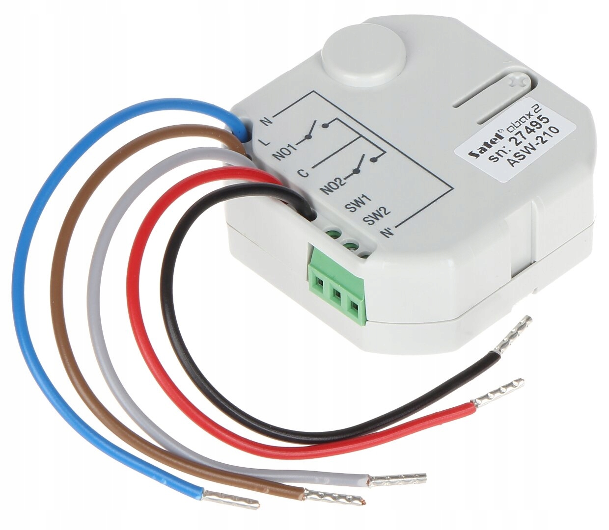 

Bezprzewodowy sterownik 230V Ac dopuszkowy ASW-210