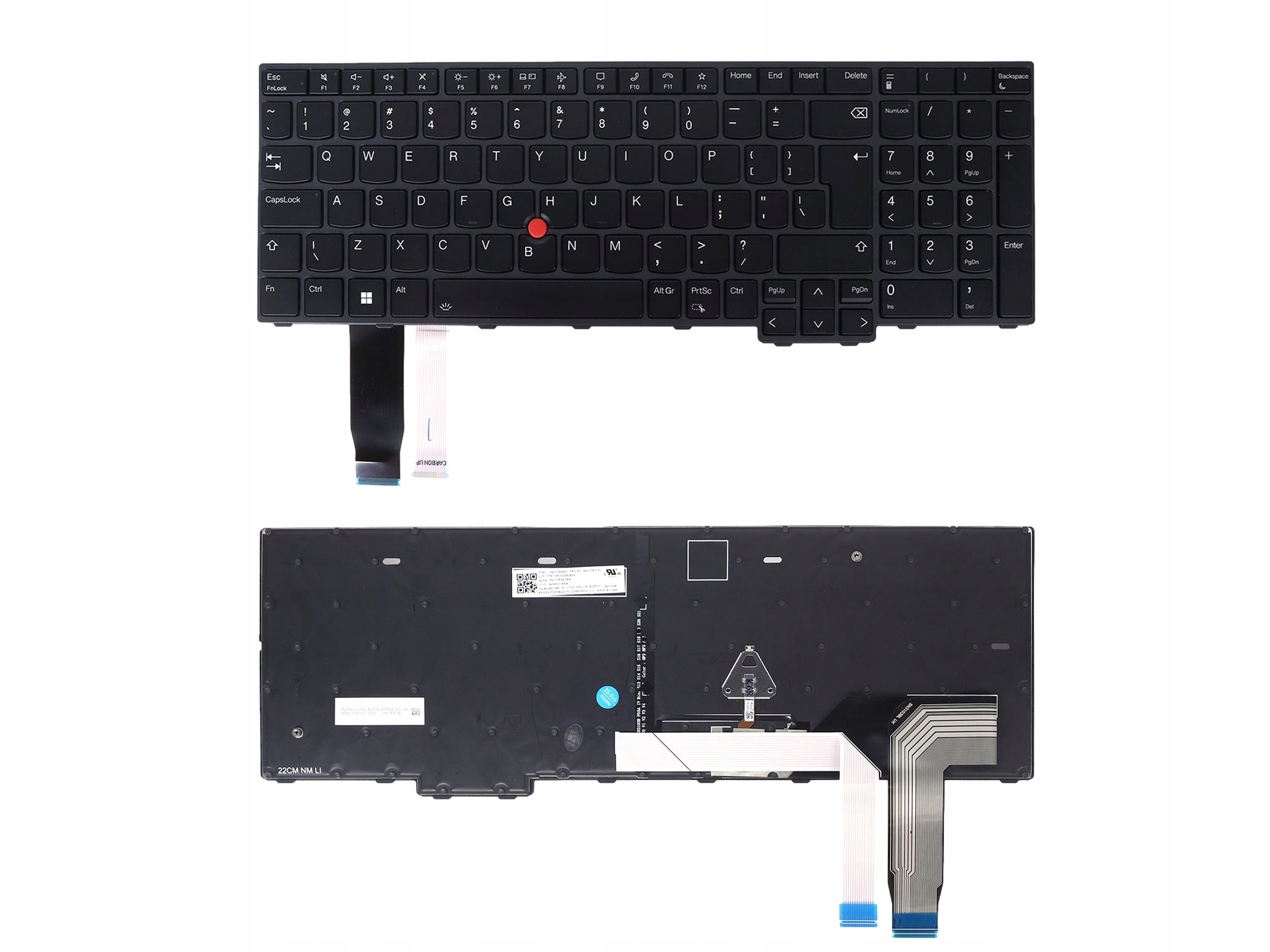 Klávesnice Pro Lenovo Thinkpad T16 P16s P16v Gen1 Gen2 L15 Gen3 Gen4 Led