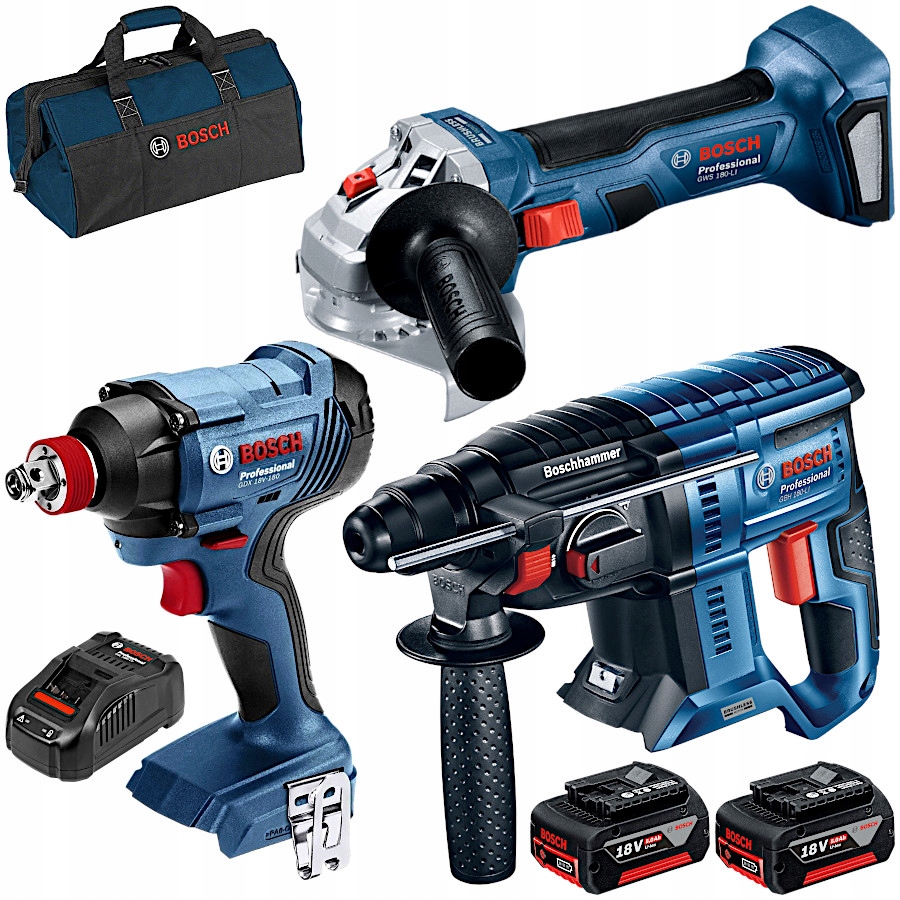 Zestaw Combo 18V 2x5,0 Ah Bosch 0615990M5G