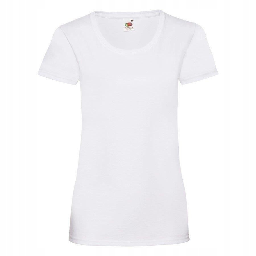 T-SHIRT KOSZULKA Top FRUIT GŁADKA VALUE BIAŁY XS EAN (GTIN) 4059106076163