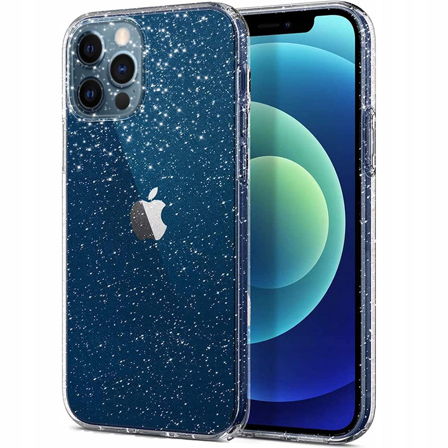 

Etui Brokat Shine +Szkło do iPhone 12 Pro 2MM