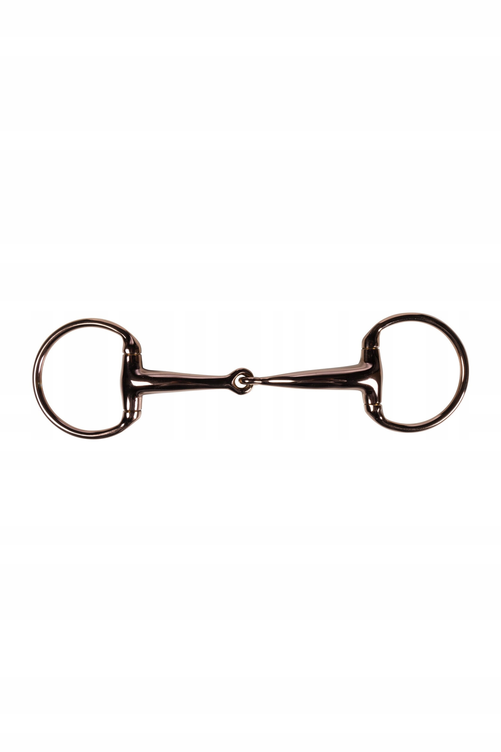 Wędzidło oliwkowe pojedynczo łamane HKM "Rosegold" 65mm 13,5 cm