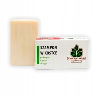 

Szampon W Kostce Z Pokrzywą, Łopianem I Skrzypem