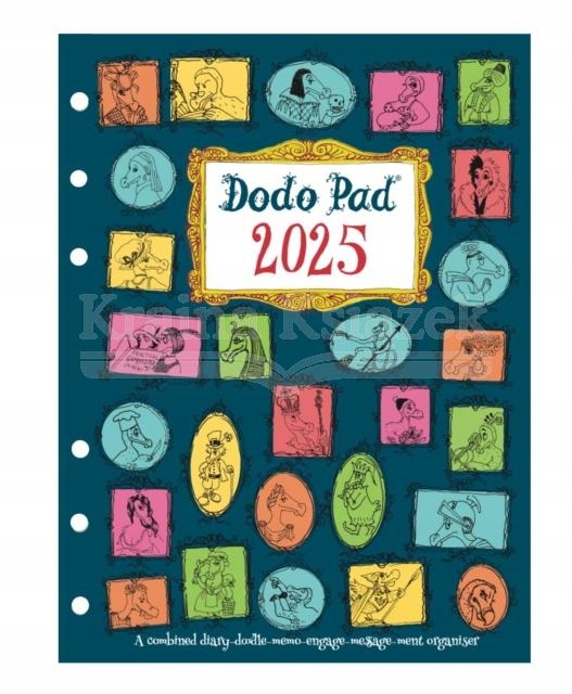 The Dodo Pad Filofax-Compatible 2025 A5 Refill Diary - Week to View