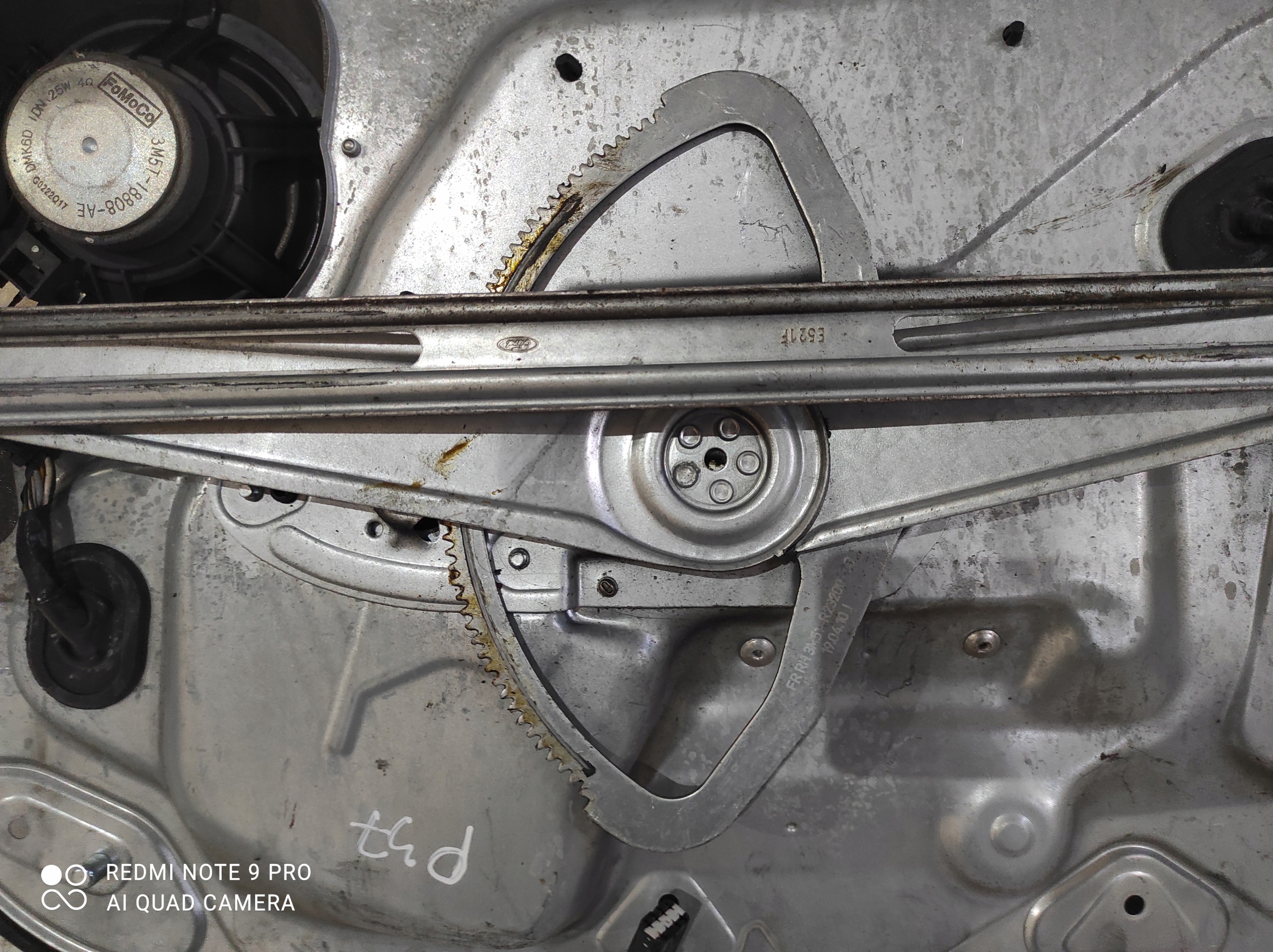 mechanism lifting windows front right FOCUS MKII