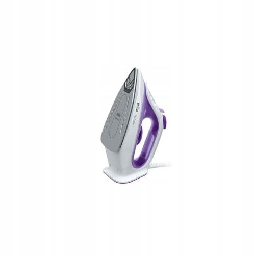 BRAUN TexStyle 1 Żelazko Parowe SuperCeramic 2000W 220ml Białe Fioletowe — miniatura 5