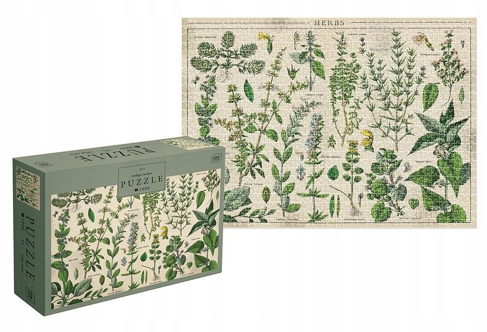 PUZZLE 1000 VINTAGE NATURE 1, INTERDRUK