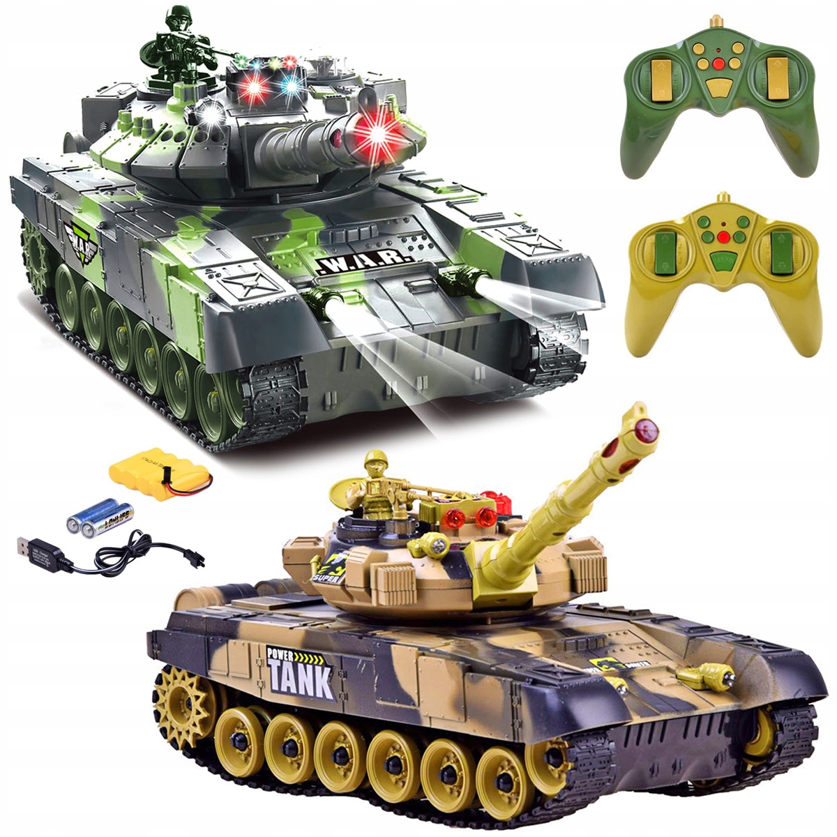 

Zestaw Bitwa Czołgów War Tank Zdalnie Sterowany