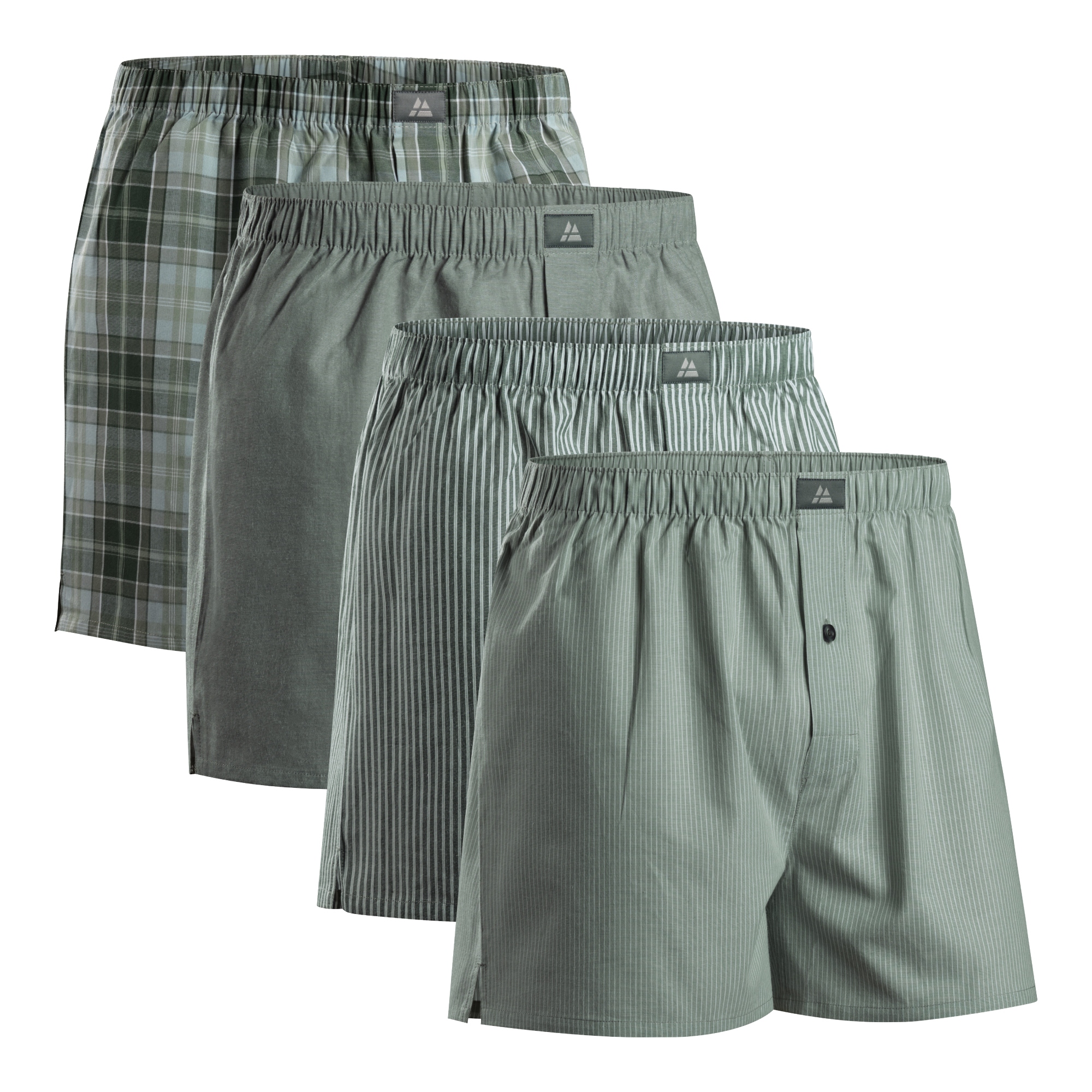 Pánské boxerky Danish Endurance Spodní prádlo z organické bavlny 4-Pak L