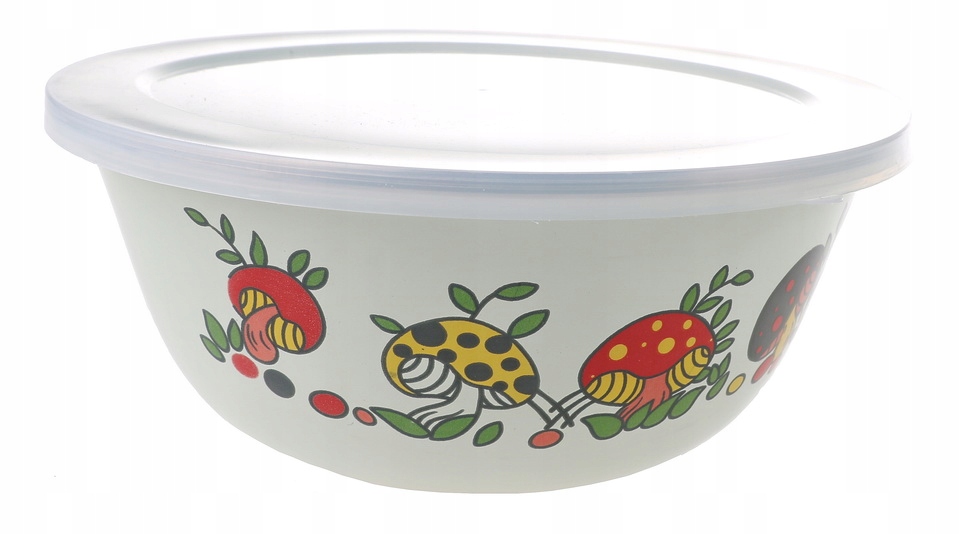 

Miska Emaliowana z Przykrywką Stalowa 16cm 5139