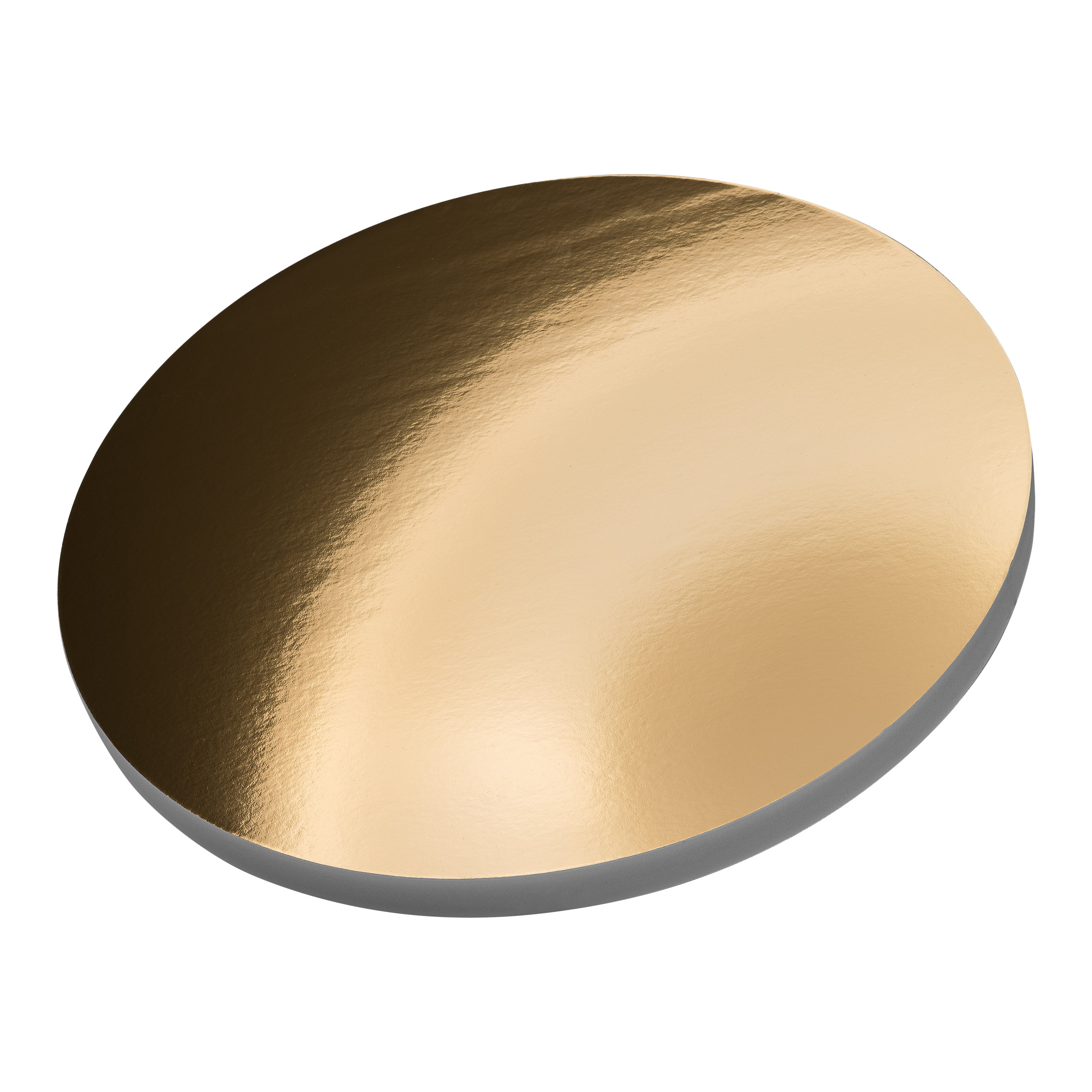 Podkład pod tort ciasto 30 cm styrodur złoty Rubicello pakiet 10sztuk mocny