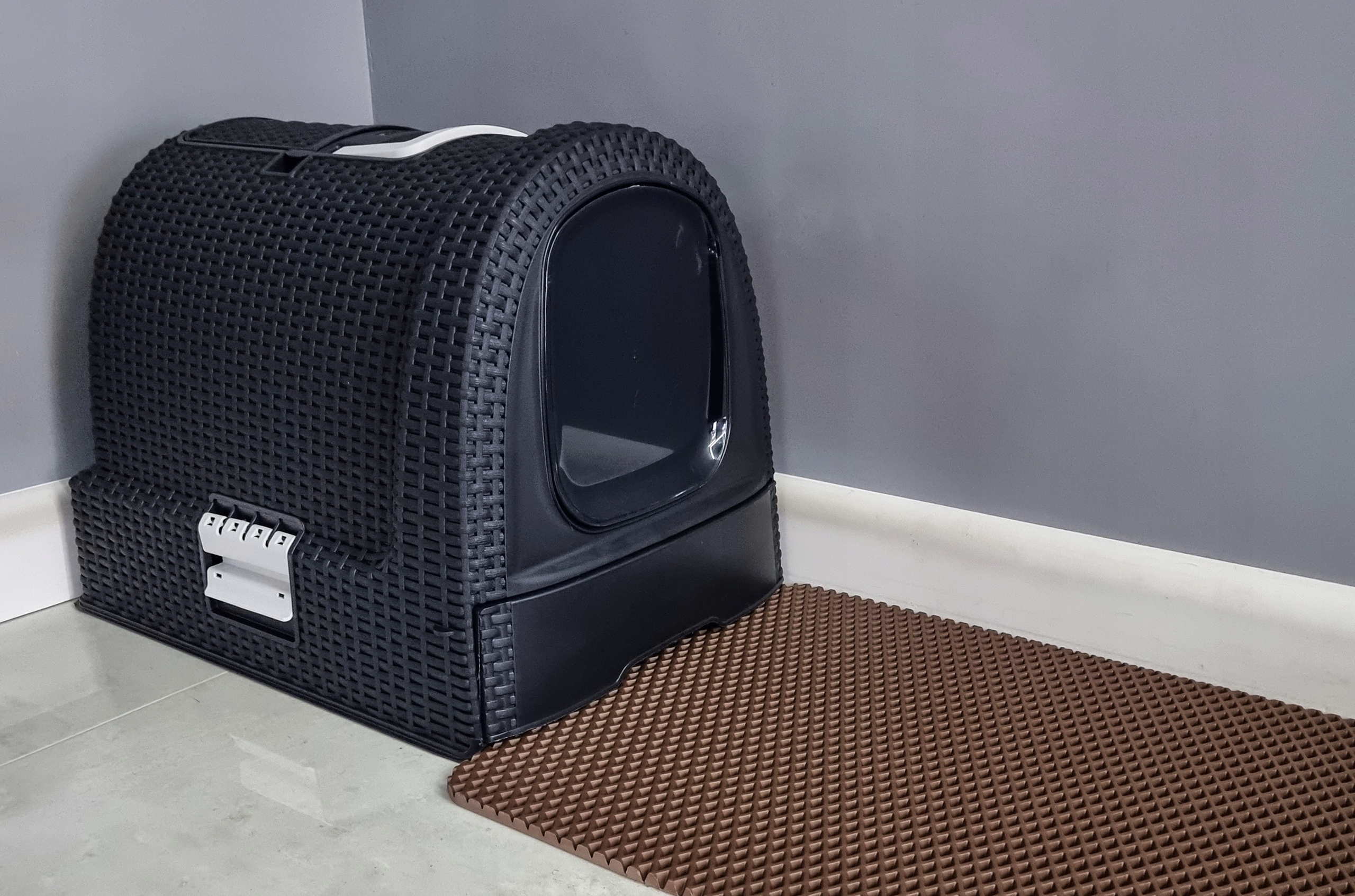 Levně Podložka pod záchod pro kočky 90x60 Eva Home