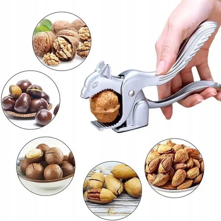 DZIADEK DO ORZECHÓW WIEWIÓRKA STALOWY MOCNY WYGODNY REGULOWANY Kod producenta DZIADEK DO ORZECHÓW WIEWIÓRKA STALOWY JKR