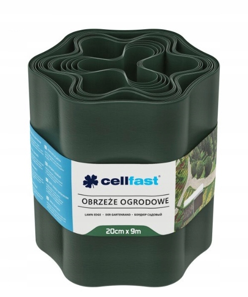 

Cellfast Obrzeże Ogrodnicze Zieleń 20x9m