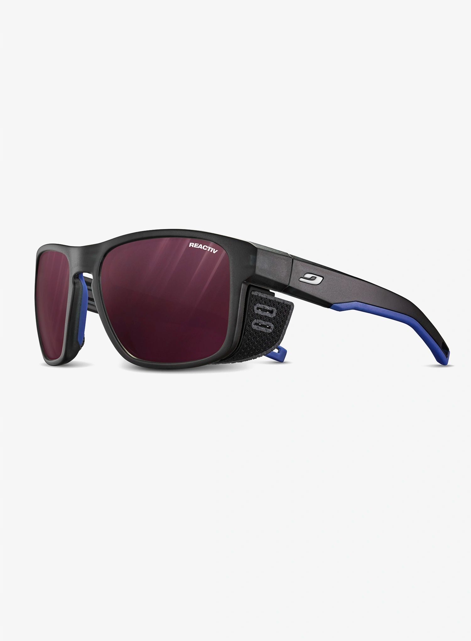 Okulary fotochromowe Julbo Shield M Reactiv 0-4 Hc black translu/blue