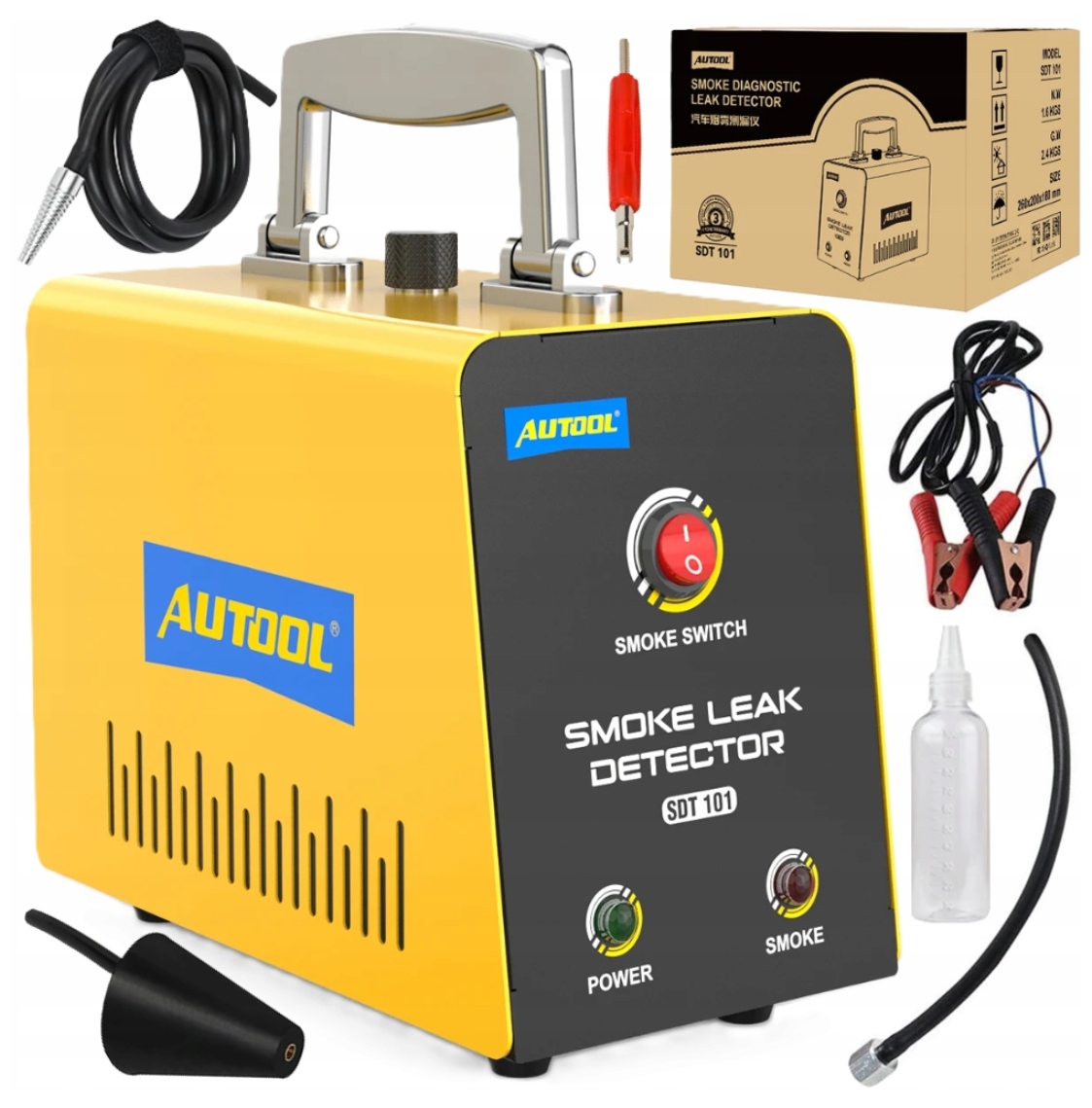 Generátor Kouře Tester Těsnosti Motoru Trubek Kouřoměr Pro Automobil 12V Pro
