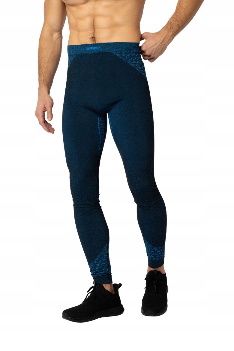 SPAIO CHŁODZĄCA TERMOAKTYWNA BIELZNA MOTOCYKLOWA NA LATO + SKARPETY -2XL Kolor czarny niebieski