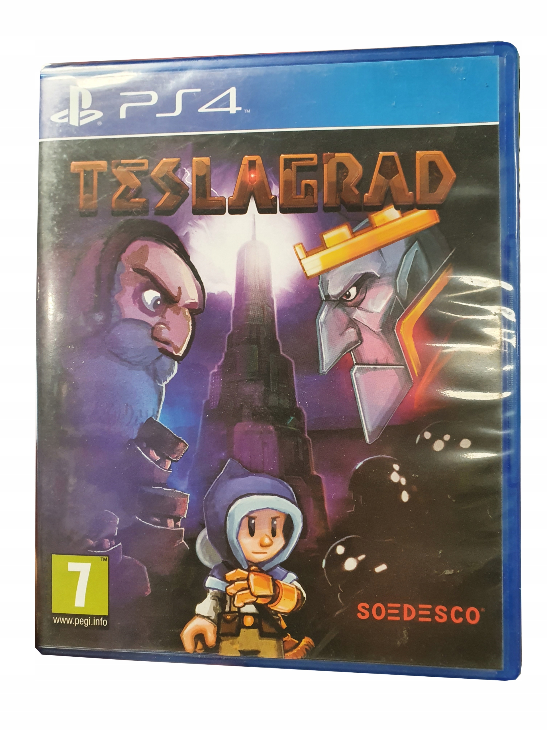 Teslagrad PS4 PS5 Pl Polska Okładka Nowa W Folii