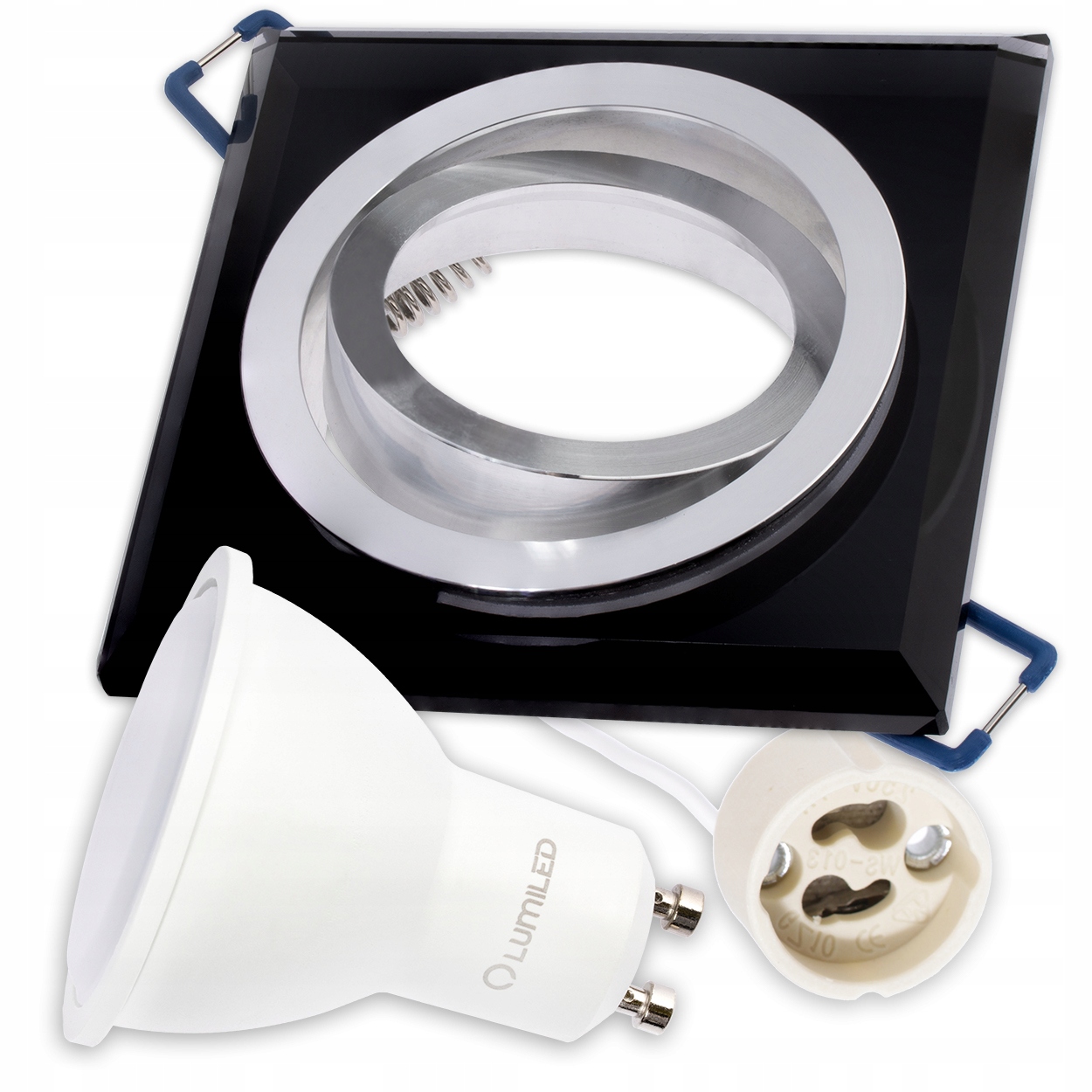 

Oprawa halogenowa Szklana ruchoma Led GU10 6W