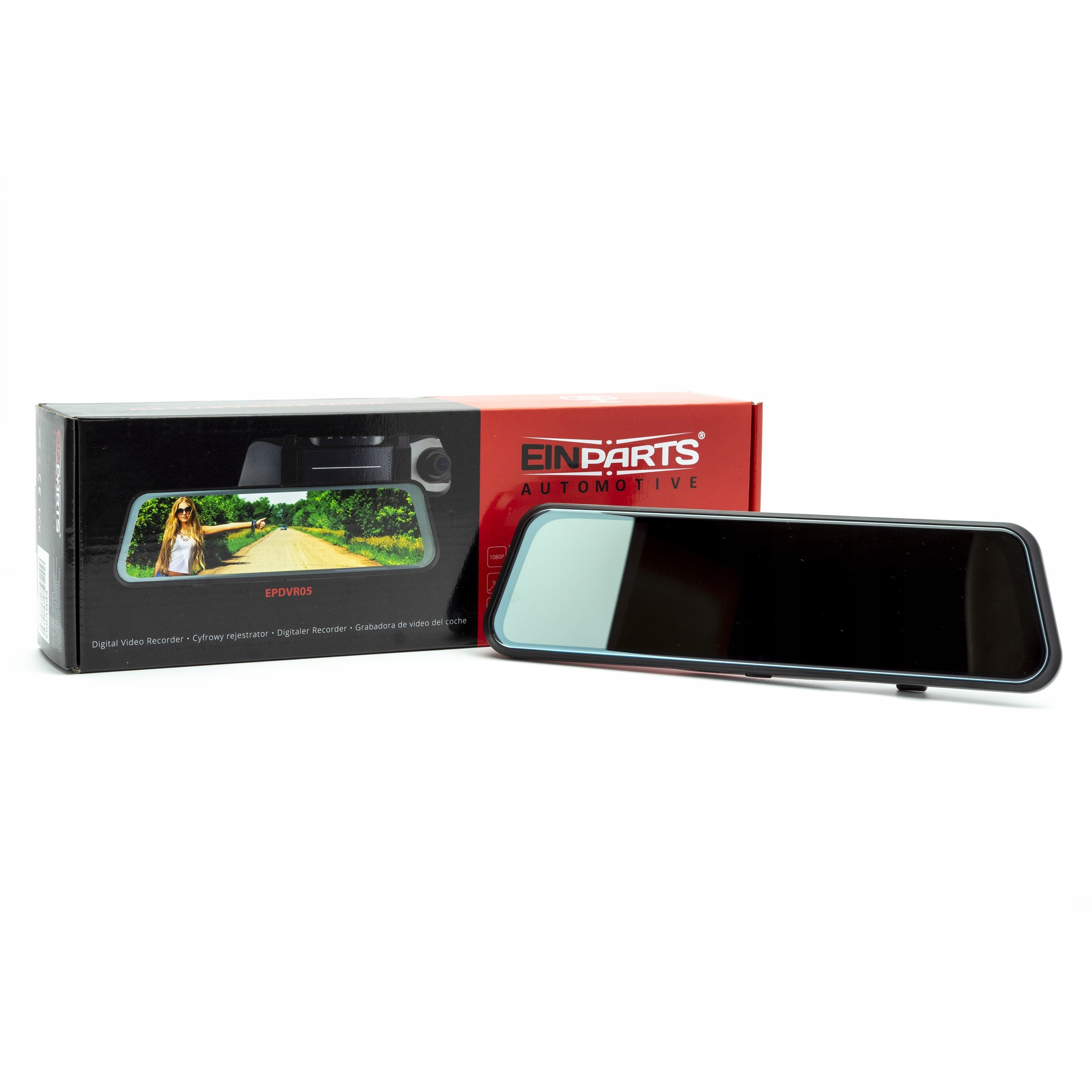 EPDVR05 Fhd 1080P 9.66" Full Tft Cúvacia Kamera