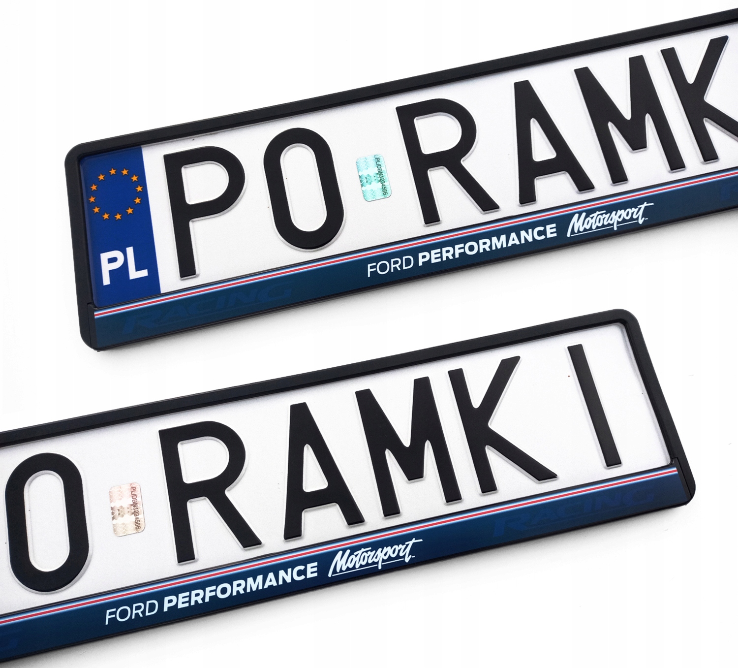 Ford Rs St Fiesta Focus Mondeo Puma S-max ramka pod tablice rejestracyjną
