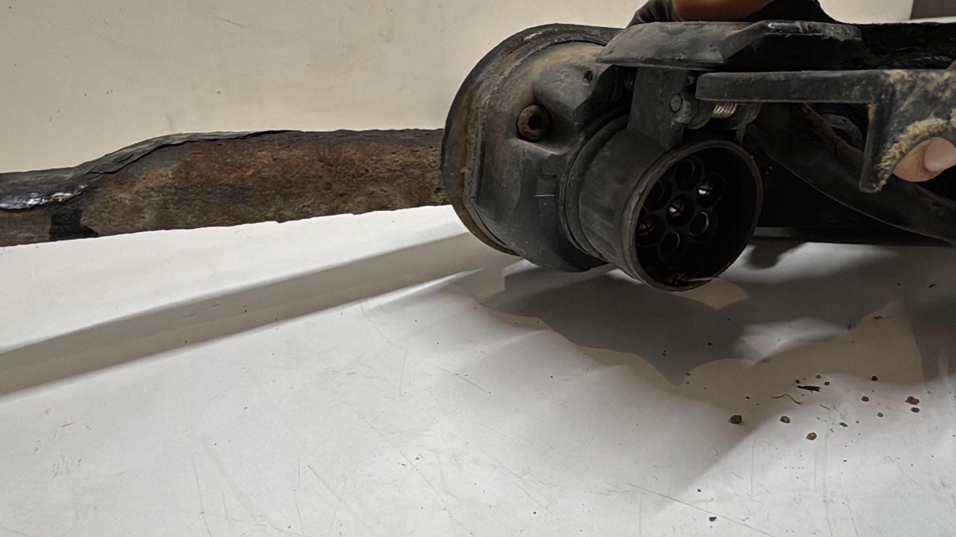 Gancio traino SAAB 9-3 II 93 OEM berlina Originale 7PIN Z MODULEM e cablaggio GM