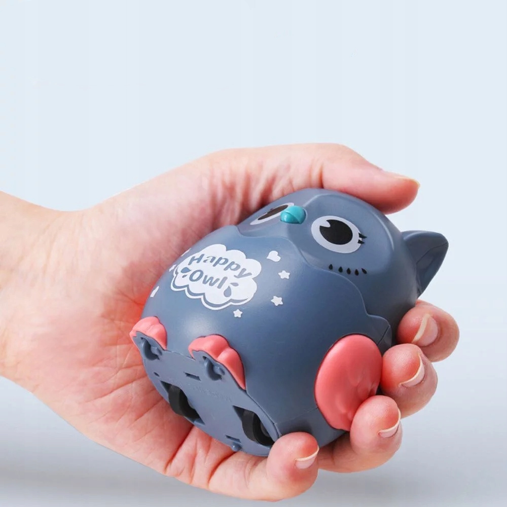 JEŻDŻĄCA SÓWKA UCIEKAJĄCA SOWA NA KÓŁKACH RÓŻNE KOLORY Wysokość produktu 8 cm