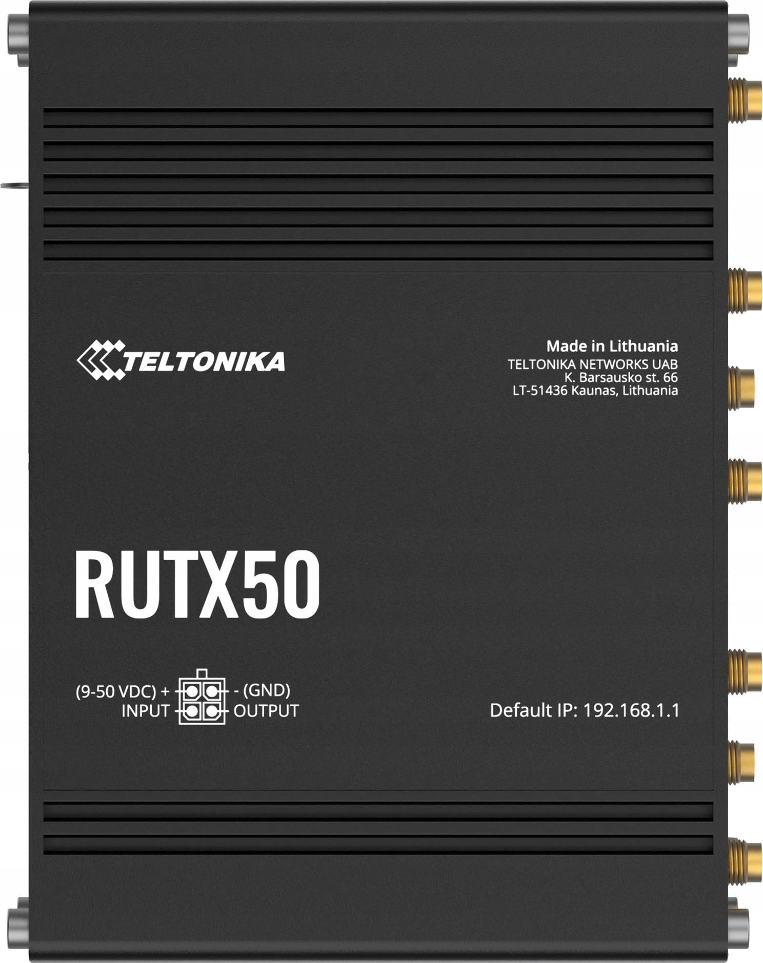 Teltonika RUTX50 priemyselný router 5G (RUTX50000000)