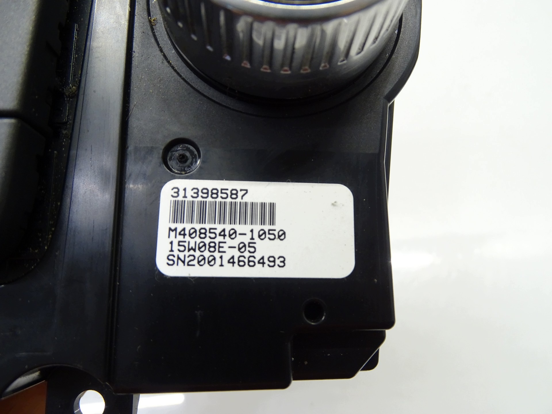 bedienteil radio klimaanlage VOLVO XC60 31398587