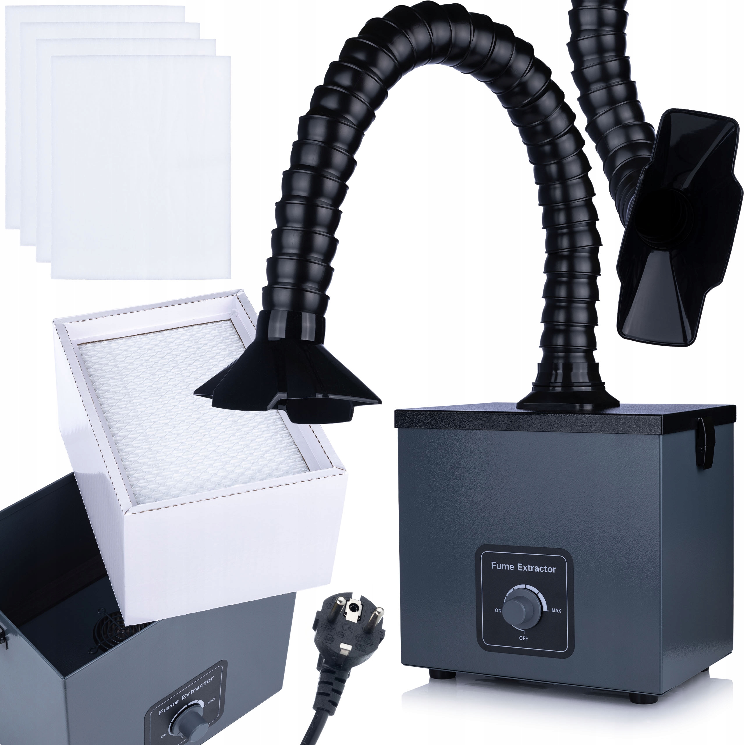 Pohlcovač Výparov SR80 80W 160M³/H 50MM 99.97% Filtrácia