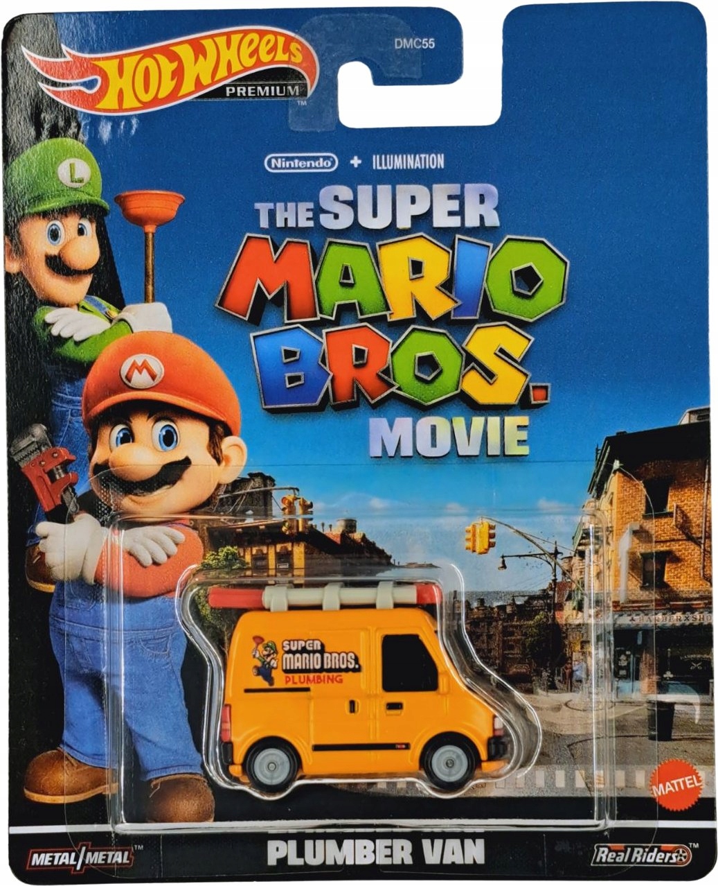 

Hot Wheels Premium Mario Bros Plumber Van