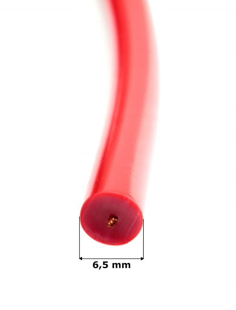 PRZEWÓD WYSOKIEGO NAPIĘCIA FAJKI ŚWIECY 5 M 6,5 MM Producent Wilmat