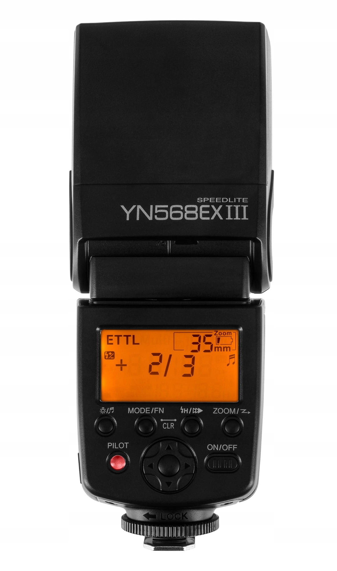 Lampa Yongnuo Yn 568 Ex III Ttl Hss LCD Pro Canon Blesk