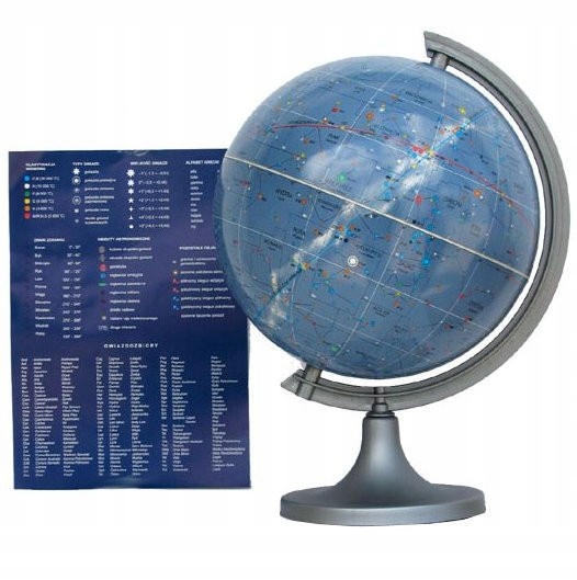 Globus Nieba z Objaśnieniem Edukacyjny dla Dzieci Szczęśliwe i Zadowolone Kod producenta GLOBUS INTERAKTYWNY DLA DZIECKA NIEBO KOSMOS