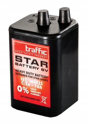 

Bateria 6V 7Ah H4R25 lampy drogowej zmierzchowej