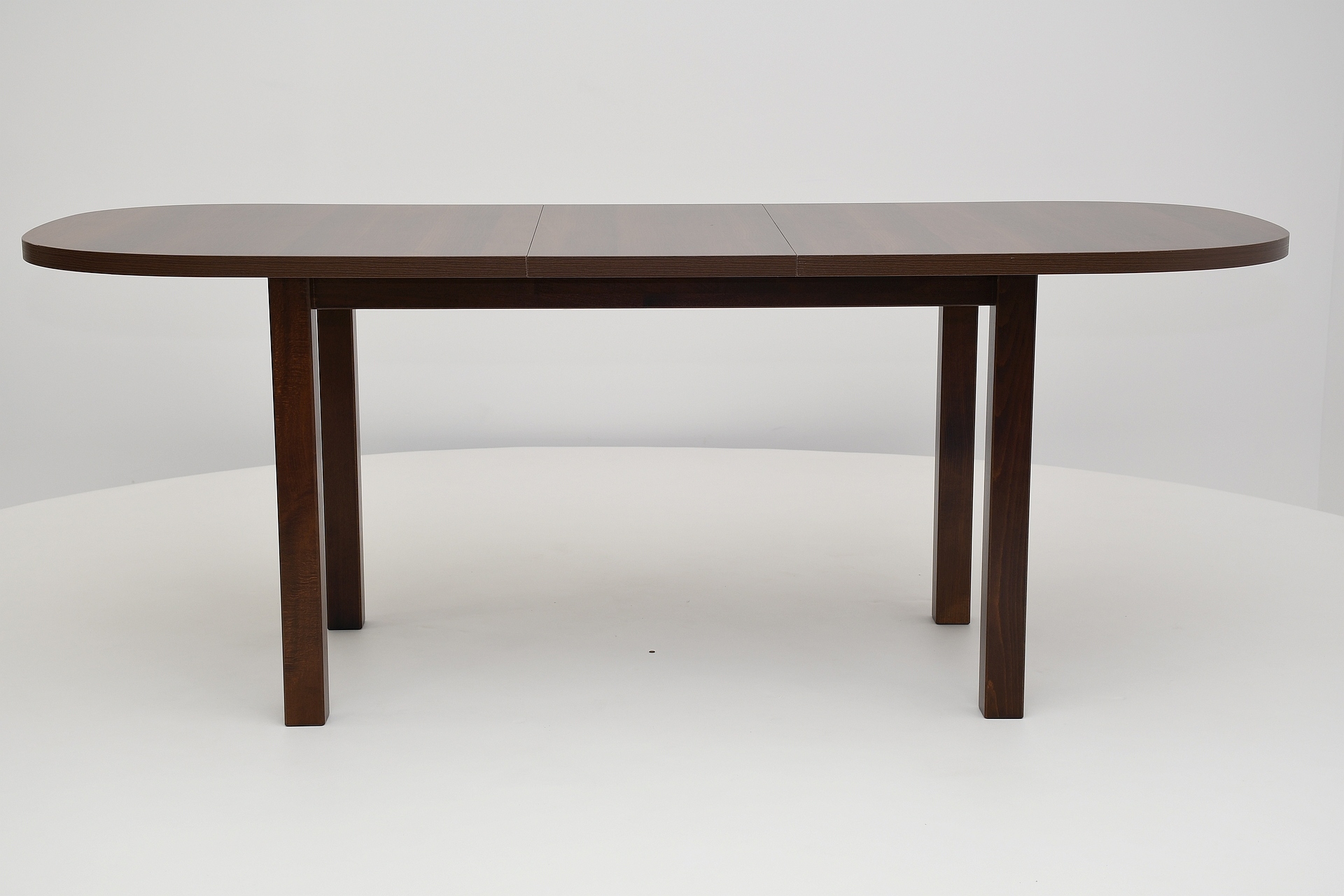 Owalny rozkładany stół z 6 krzesłami BOS 7 Szerokość stołu 80 cm