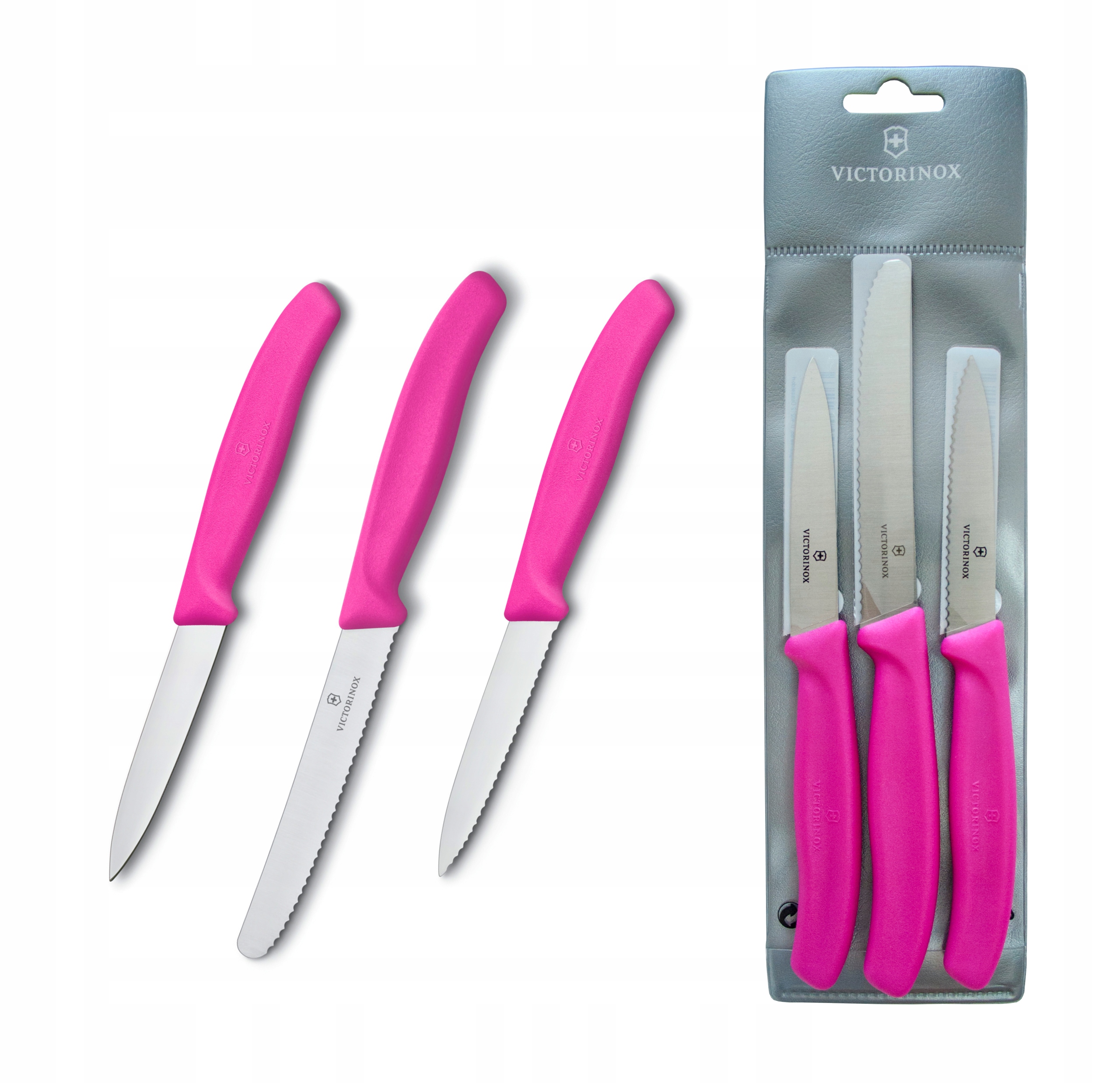 

Szwajcarski zestaw 3 noży 6.7115.3 Victorinox Pink