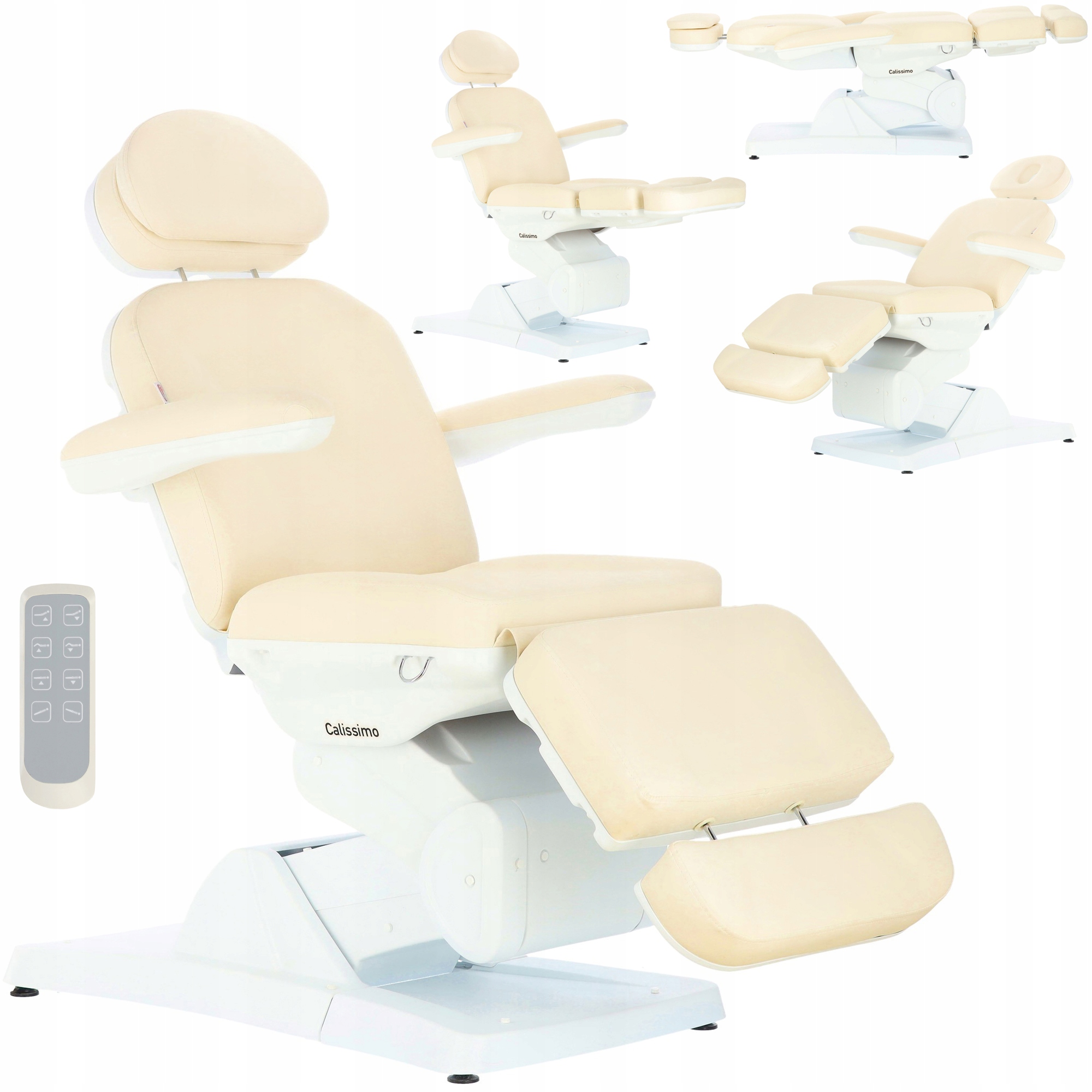 Elektrické kosmetické křeslo pro pedikérský salon, 4 pohony