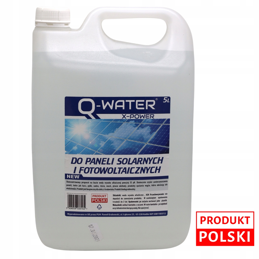 PŁYN DO MYCIA PANELI FOTOWOLTAICZNYCH 5L