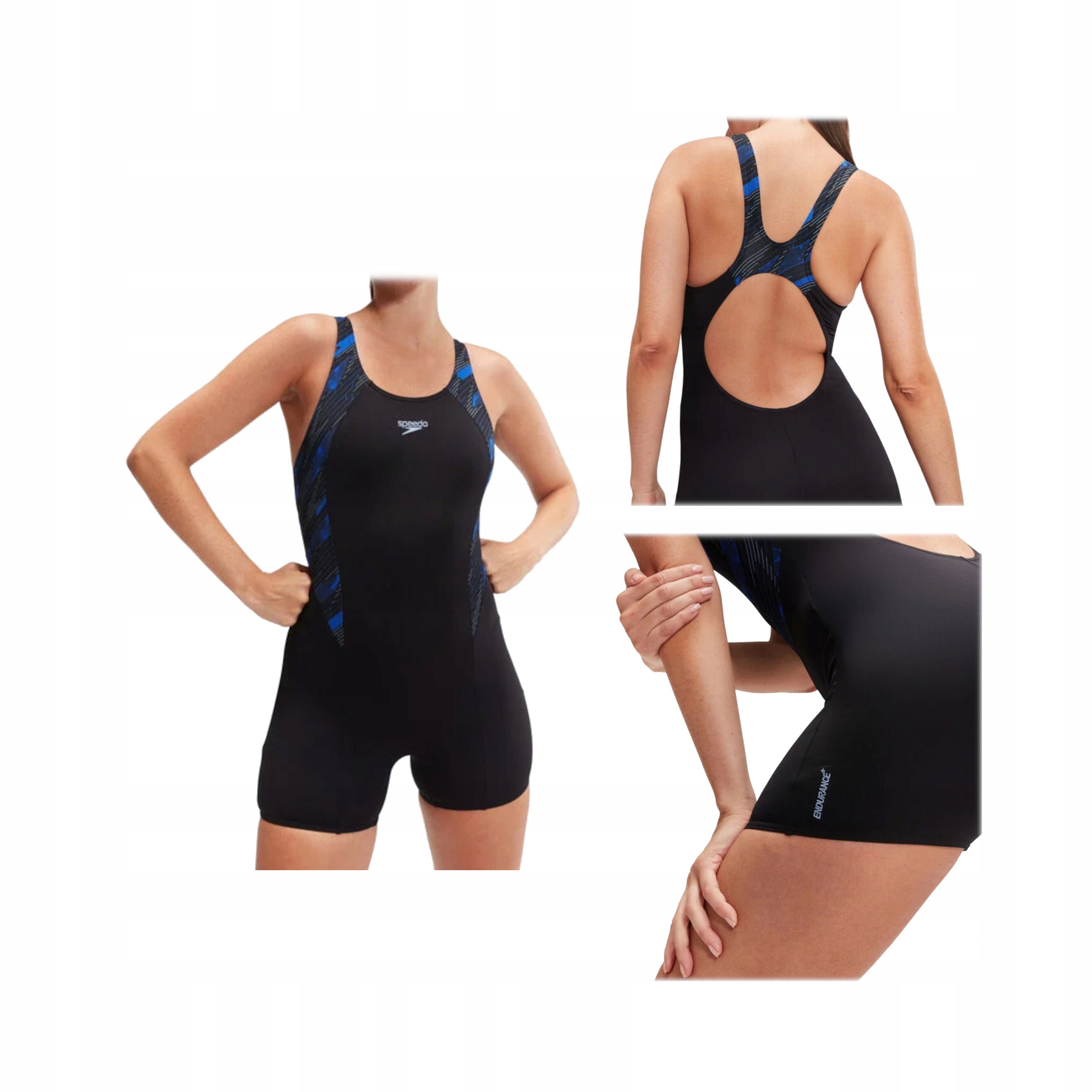 Plavky Speedo 44 Hydroboom Pt Spl Lsut Af Jednodílné, Černé