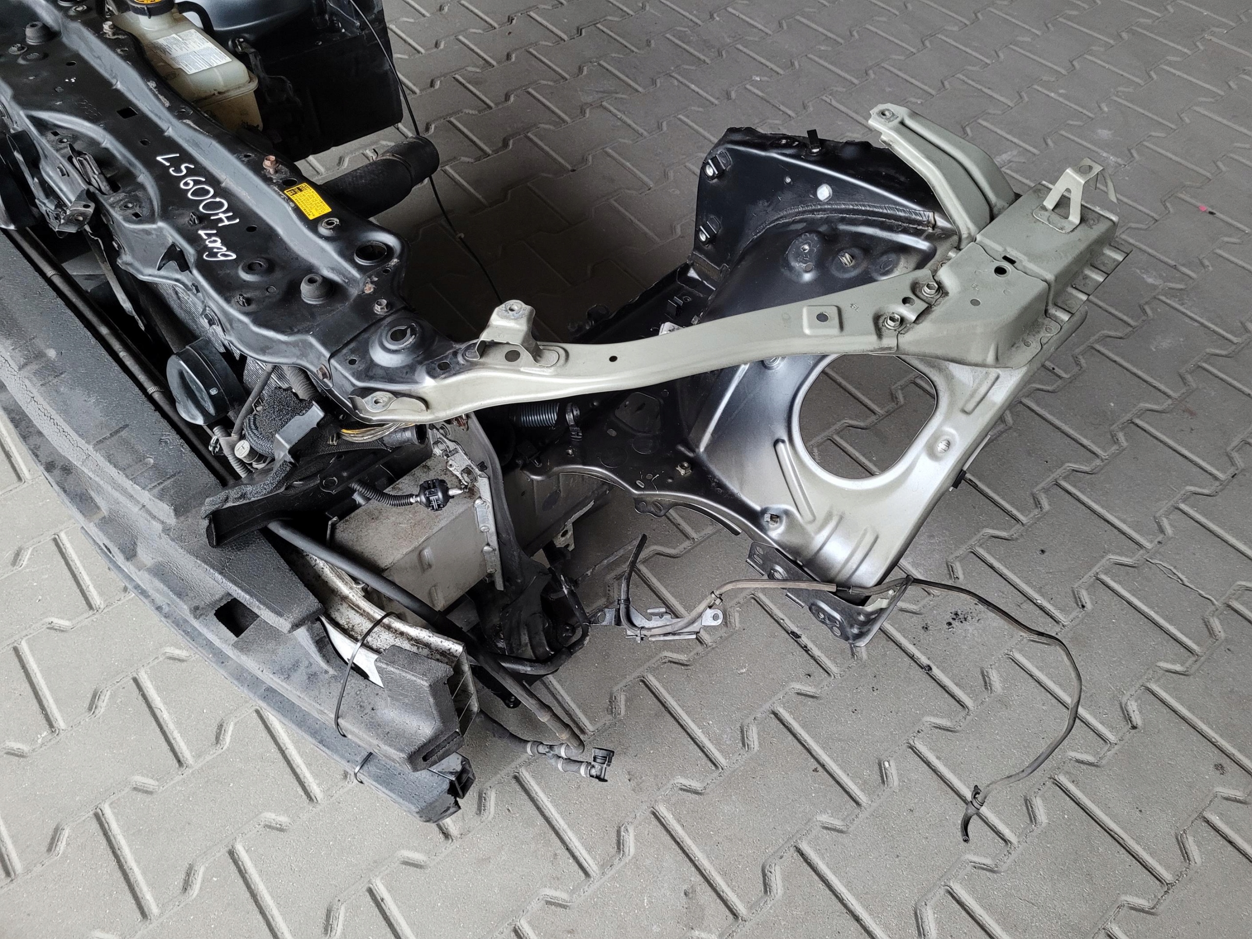 front body wall front sider pillar radiator LEXUS LS 600 LS600 H HYBRID