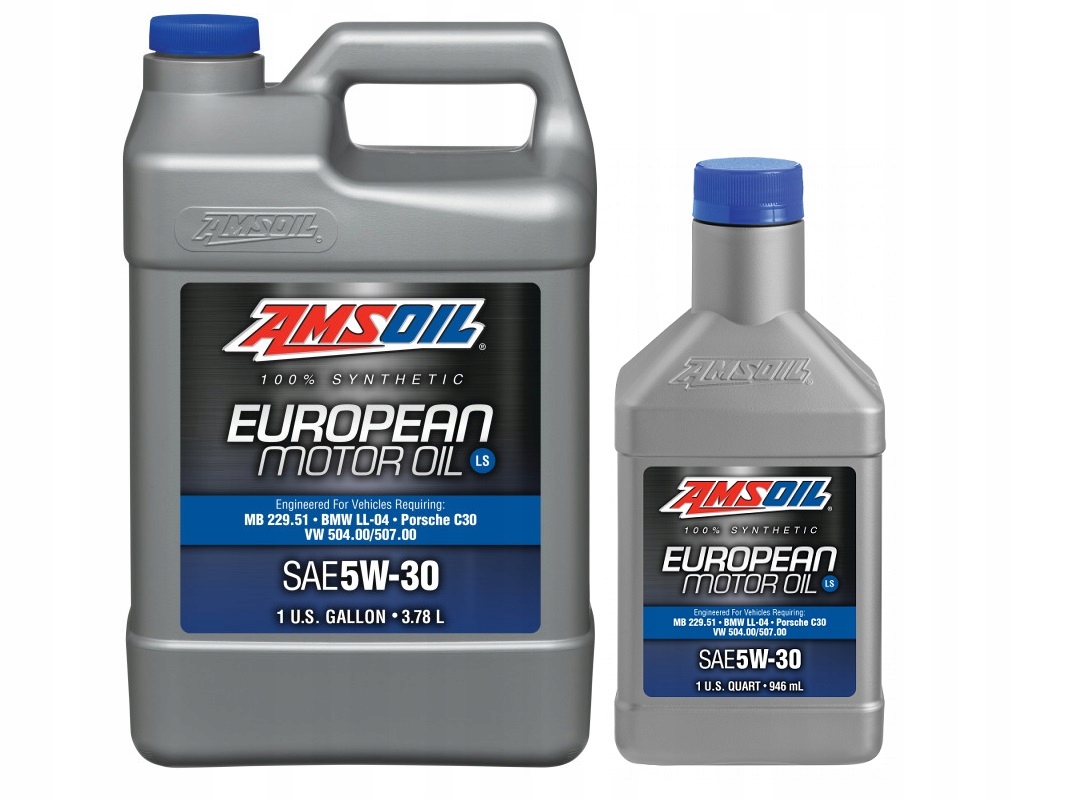 Syntetický Motorový Olej Amsoil 5W30 European Motor Oil Low Saps Ael 4,73