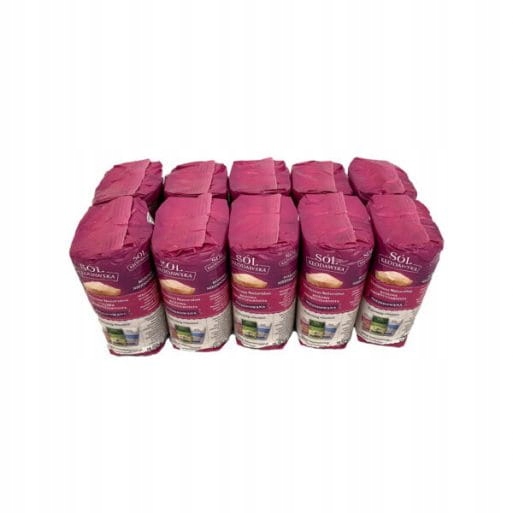 Kladská sůl růžová jemnozrnná svařák 10x1 kg Kopalnia soli Kłodawa