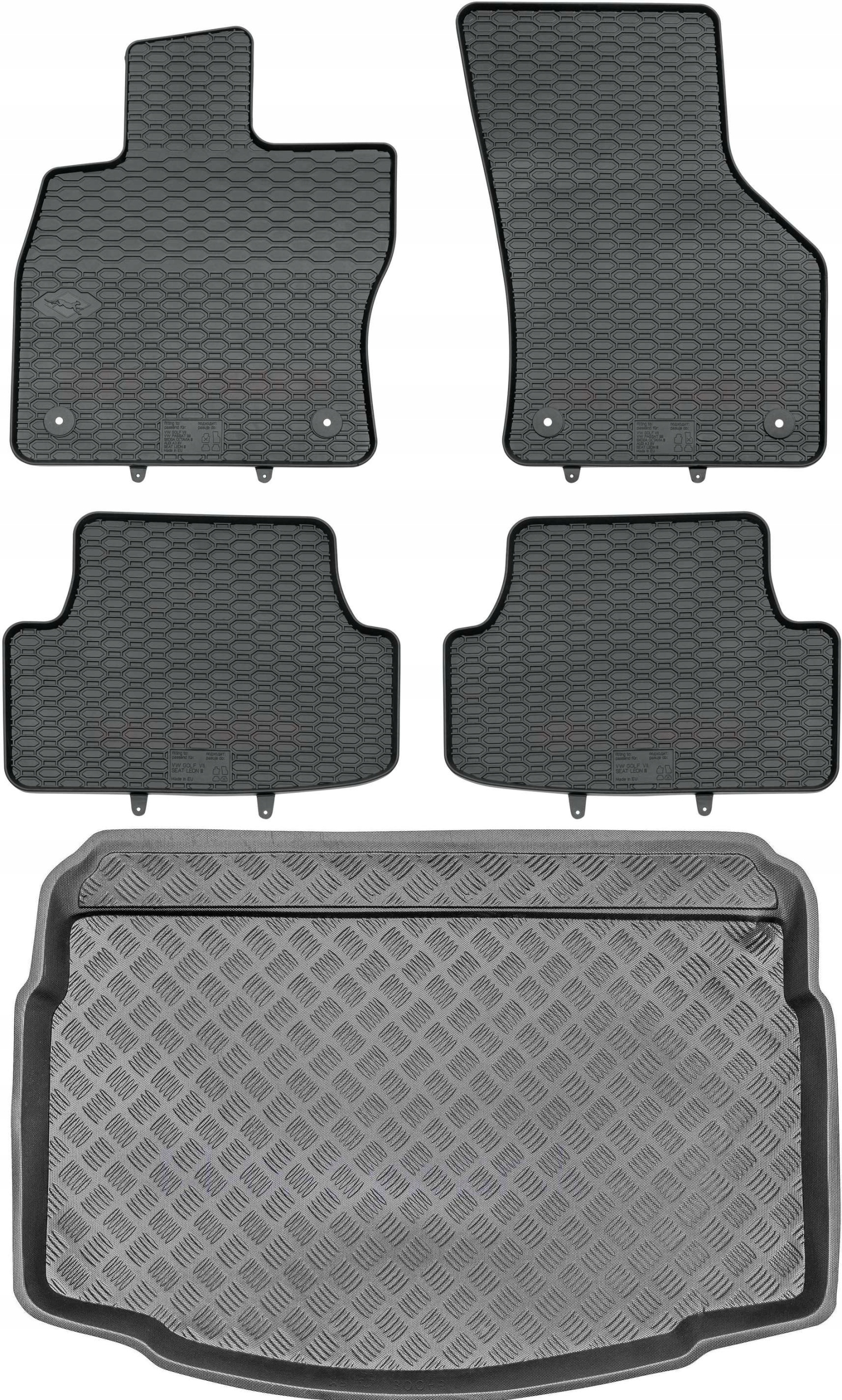 Golf VII Hatchback 2012-2020 Koberce batožinový priestor