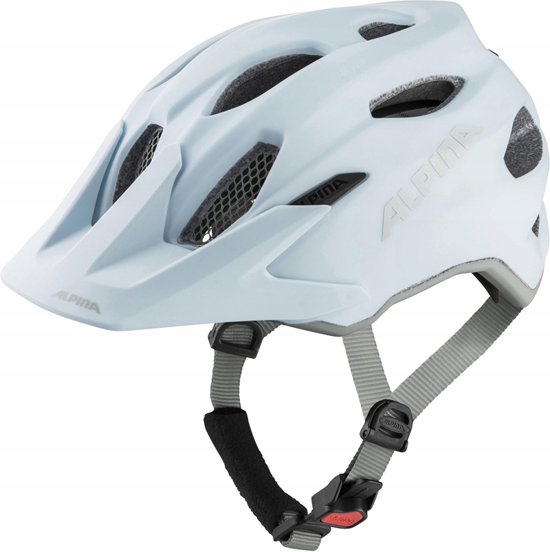 Cyklistická přilba Alpina Carapax Jr Dove Blue-Grey Matt 51-56