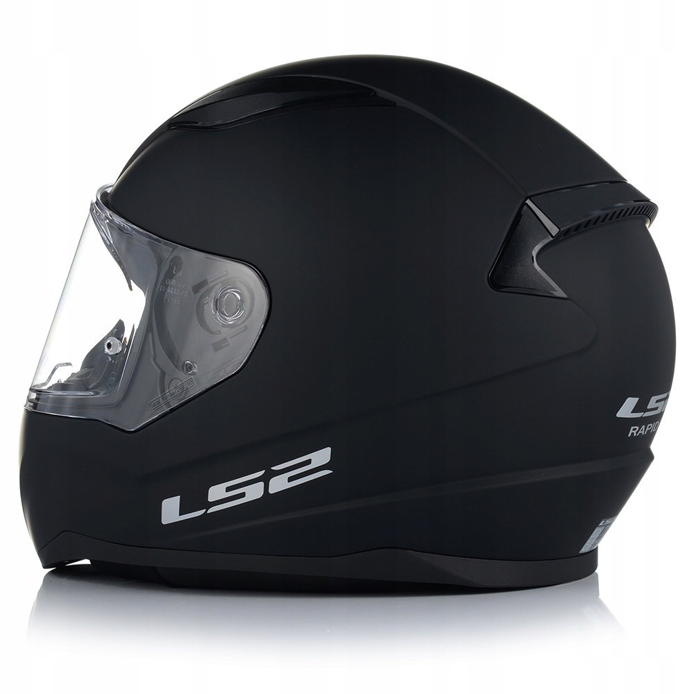 KASK MOTOCYKLOWY LS2 FF353 RAPID II CZARNY MATT 22.06 + CIEMNA SZYBA Kolor czarny