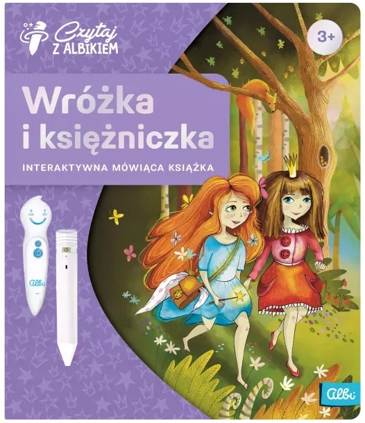 KSIĄŻKA INTERAKTYWNA ALBIK WRÓŻKA I KSIĘŻNICZKA